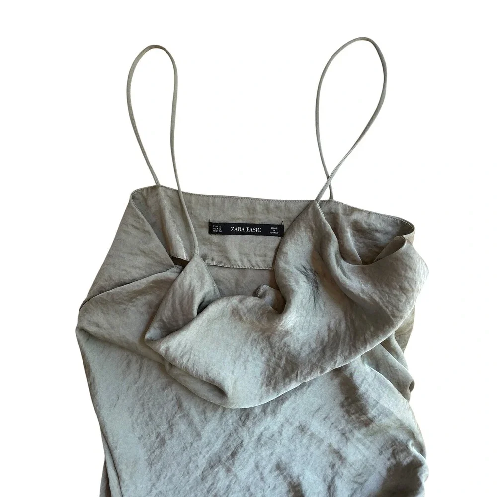 Zara basic satin